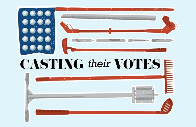 golf course maintenance election